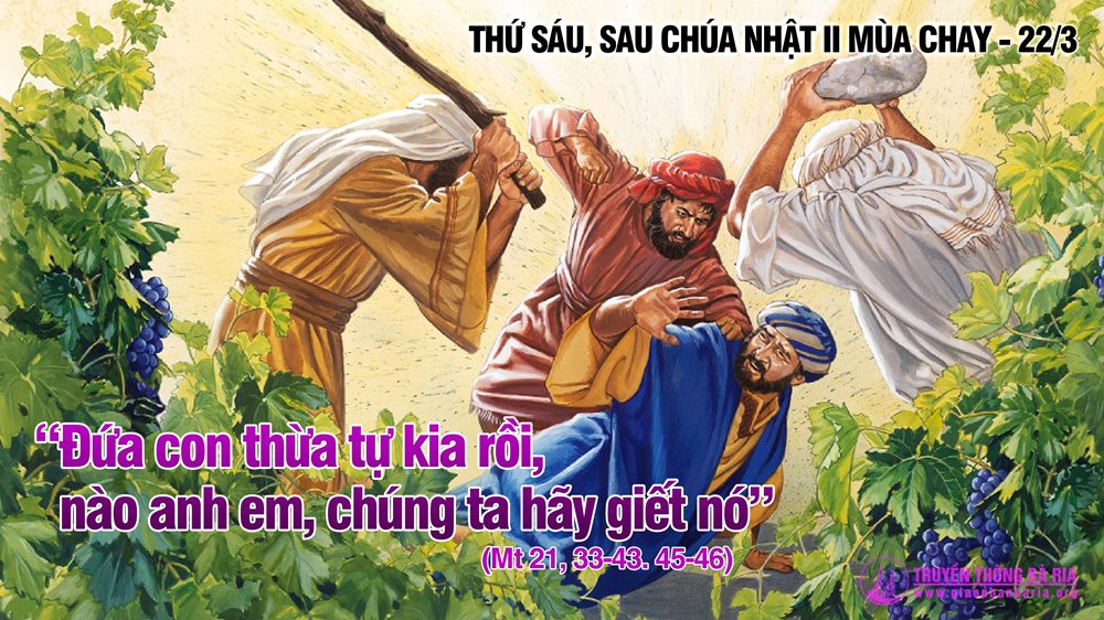  Thứ Sáu đầu tháng, tuần 2 Mùa Chay