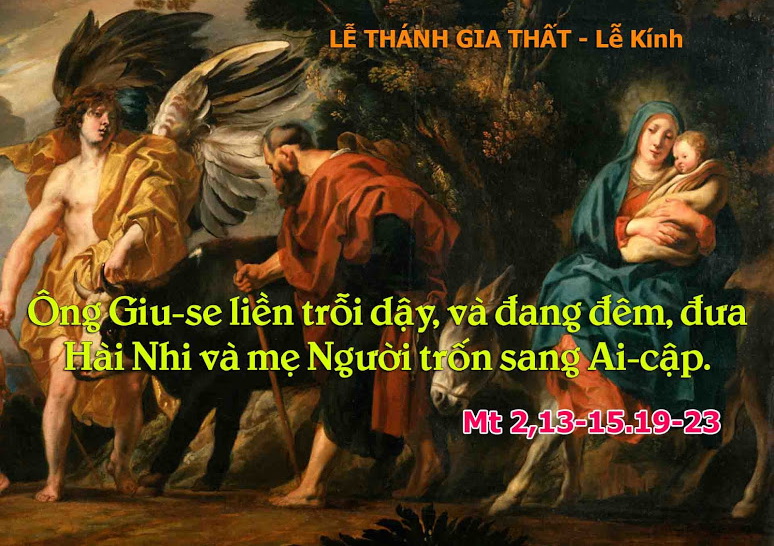 Thứ Sáu - Lễ THÁNH GIA THẤT năm A. Lễ kính. – Bí quyết gia đình thánh thiện-hạnh phúc.