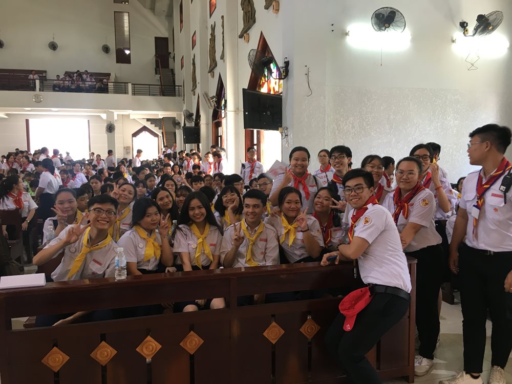 Đoàn TNTT Phanxico Xavie - Tham dự Đại Hội Thiếu Nhi Giáo Hạt Phú Thọ