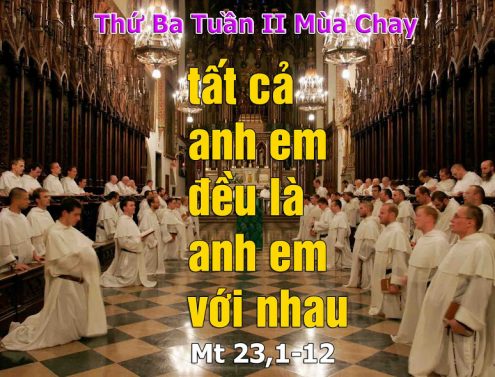 Thứ ba tuần 2 Mùa Chay