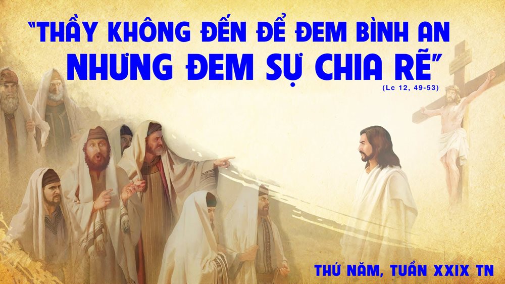 Thứ Năm tuần 29 thường niên. – Lửa tình yêu.