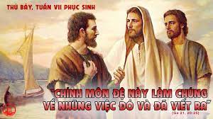 Thứ Bảy tuần 7 Phục Sinh. – Làm chứng cho Chúa.