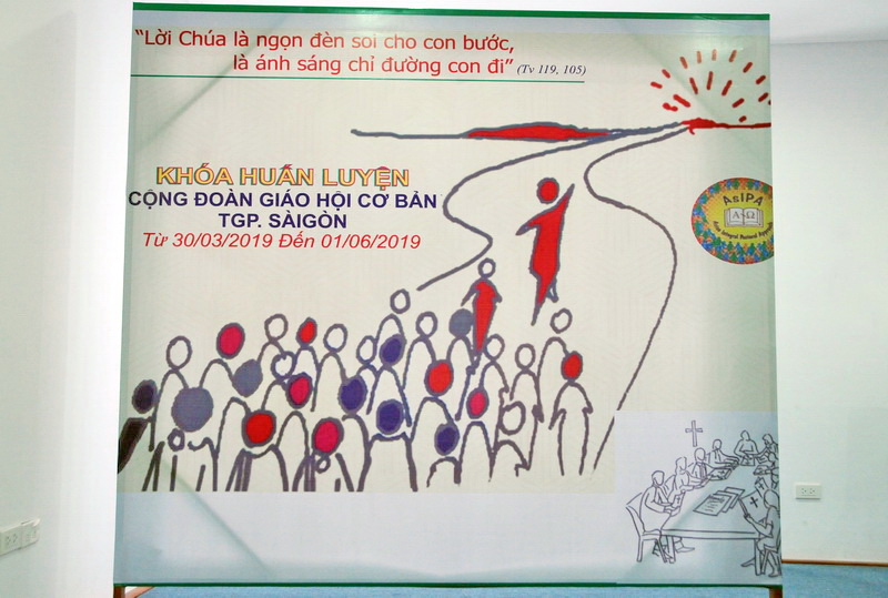 Khóa huấn luyện Cộng đoàn Giáo hội Cơ bản 2019 ngày 30.3 tại Văn phòng Hội Đồng Giám Mục Việt Nam
