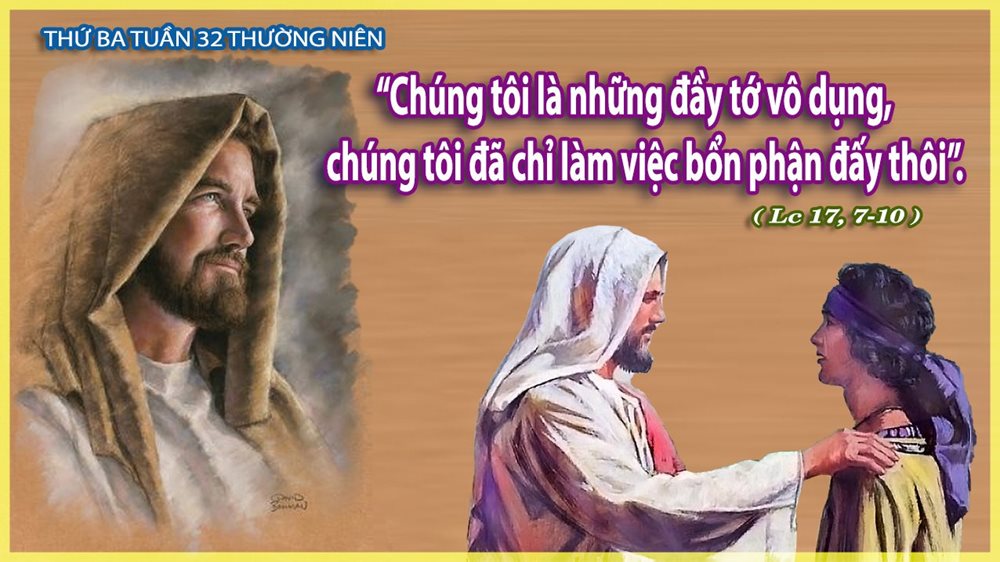 Thứ Ba tuần 32 thường niên. – Đúng vị trí – làm điều phải làm.