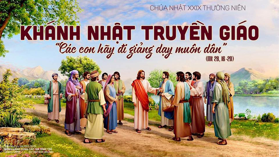 Chúa Nhật 29 Thường Niên năm A. KHÁNH NHẬT TRUYỀN GIÁO